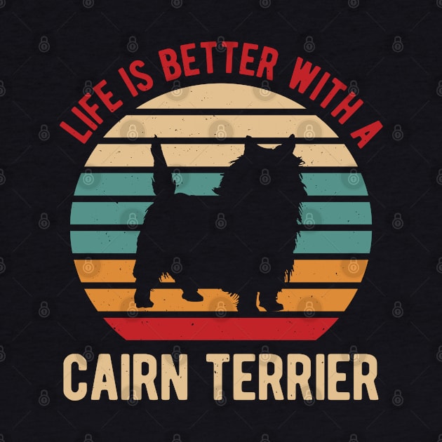 Funny Cairn Terrier by TheVintageChaosCo.